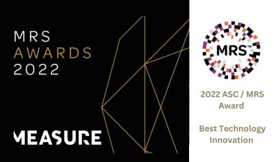 Measure wins the 2022 ASC / MRS Award